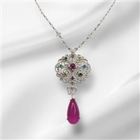 Collana Domar Gioielli Donna Dolù Bijoux collane in Argento Cubic Zirconia NZC073499 - NZC073499